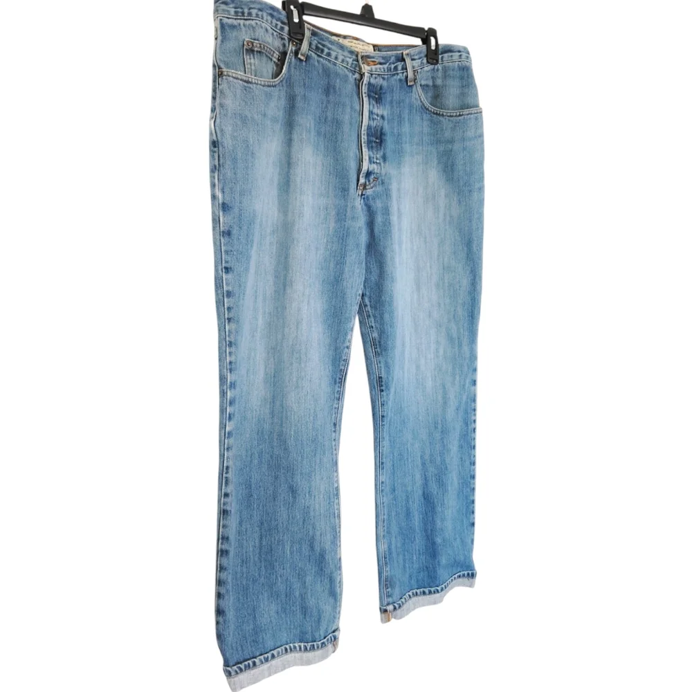 American Eagle Outfitters Button-Fly Denim Blue Jeans sz‎ 40